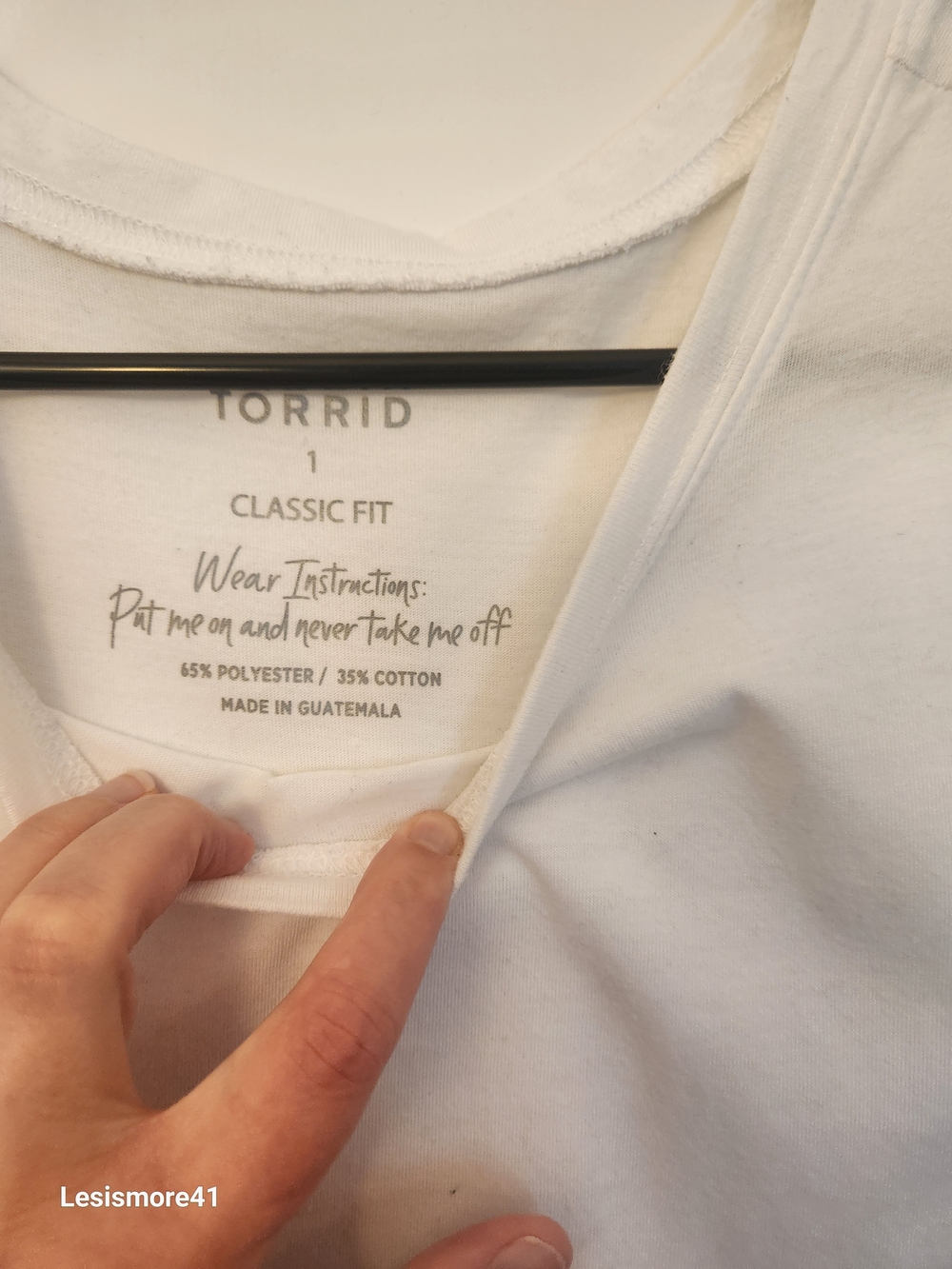 TORRID White Classic Fit Women's Tee - Size 1